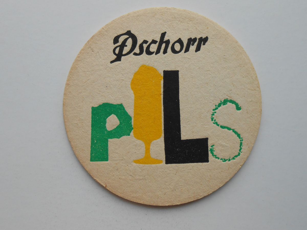 〈ビアコースター〉Pschorr Pils