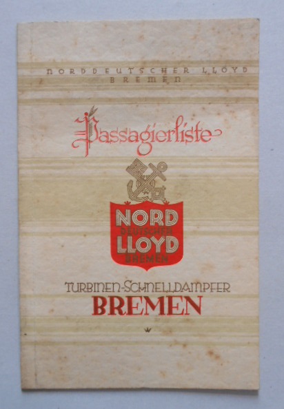 noRDDEUTSCHER LLOYD BREMEN
